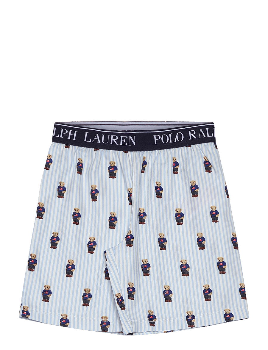 Ralph Lauren Kids - S5-SLEEPWEAR SHORT SET - sæt med kortærmet t-shirt - white / elite blue - 2