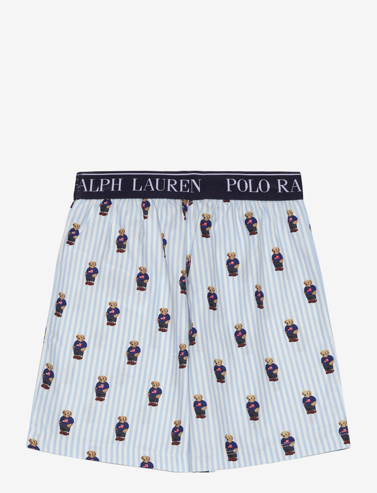 Ralph Lauren Kids - S5-SLEEPWEAR SHORT SET - lühikeste varrukatega t-särkide komplektid - white / elite blue - 3