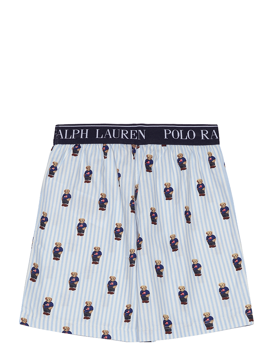 Ralph Lauren Kids - S5-SLEEPWEAR SHORT SET - sæt med kortærmet t-shirt - white / elite blue - 3
