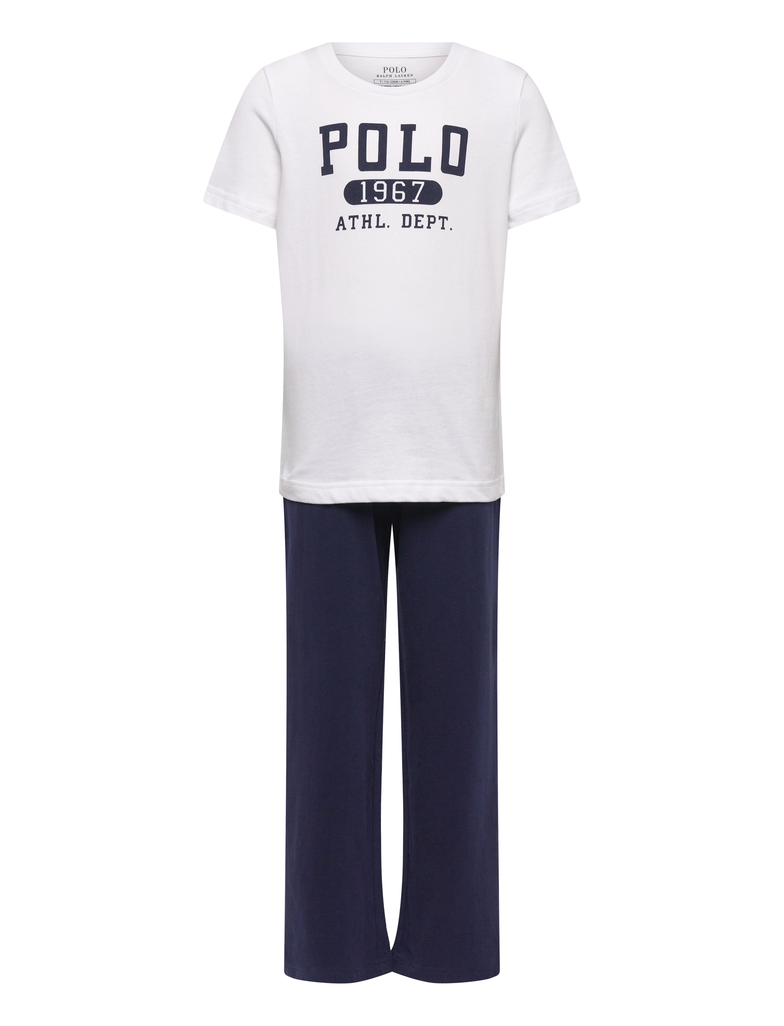Ralph Lauren Kids S5-SLEEPWEAR SHORT SET - Komplektid - FRENCH NAVY / white