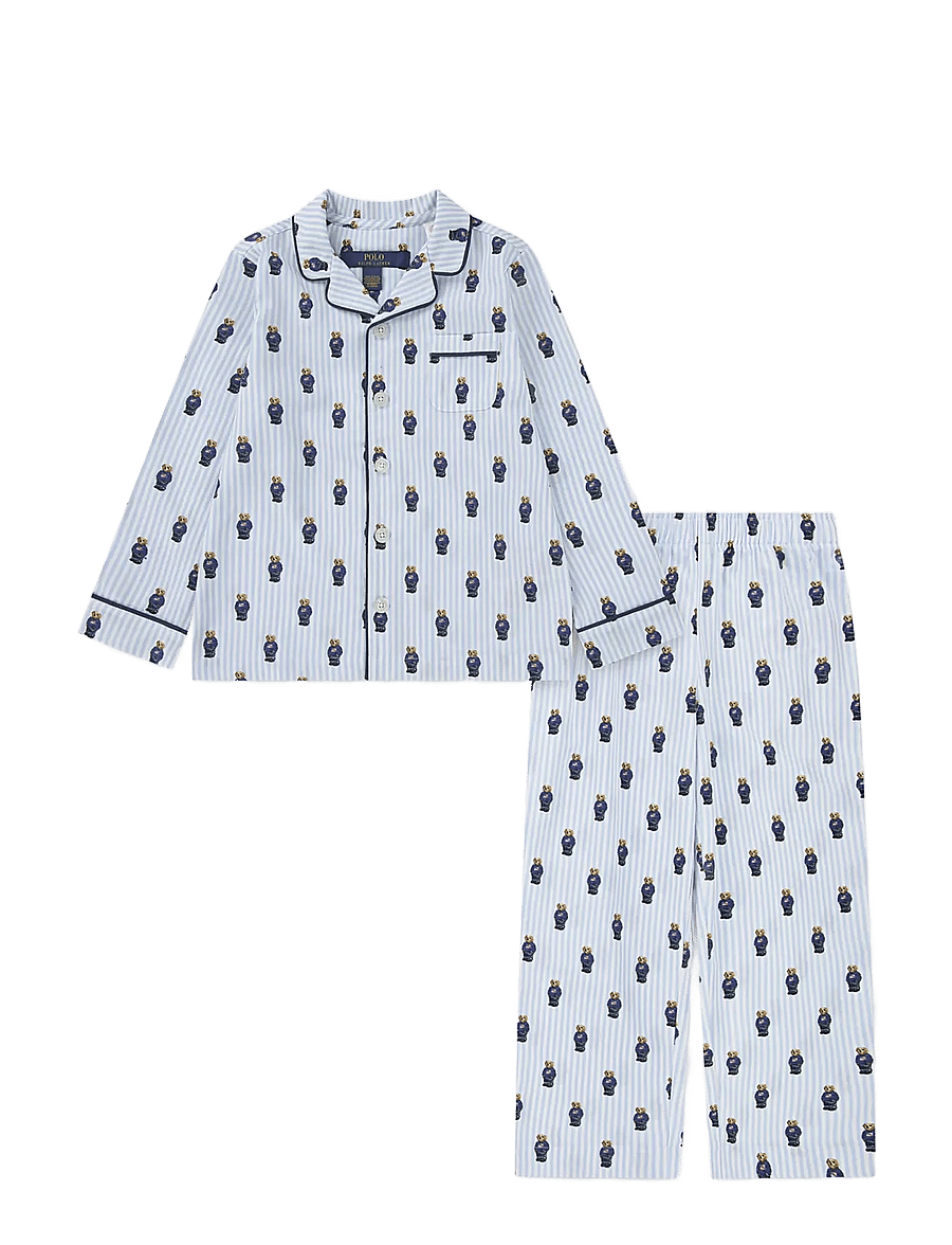 Ralph Lauren Kids - SL-SLEEPWEAR - pyjama-sets - white / elite blue - 0