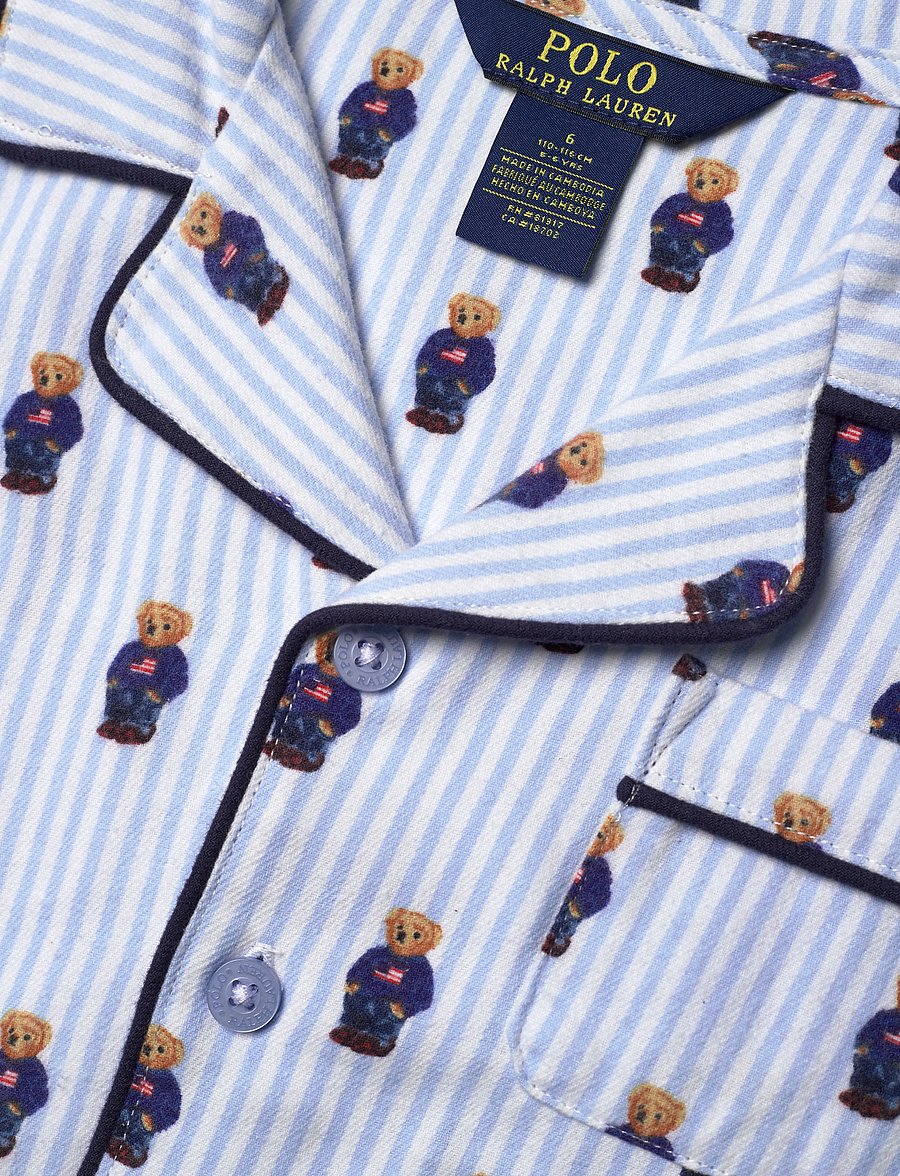 Ralph Lauren Kids - SL-SLEEPWEAR - pyjama-sets - white / elite blue - 4