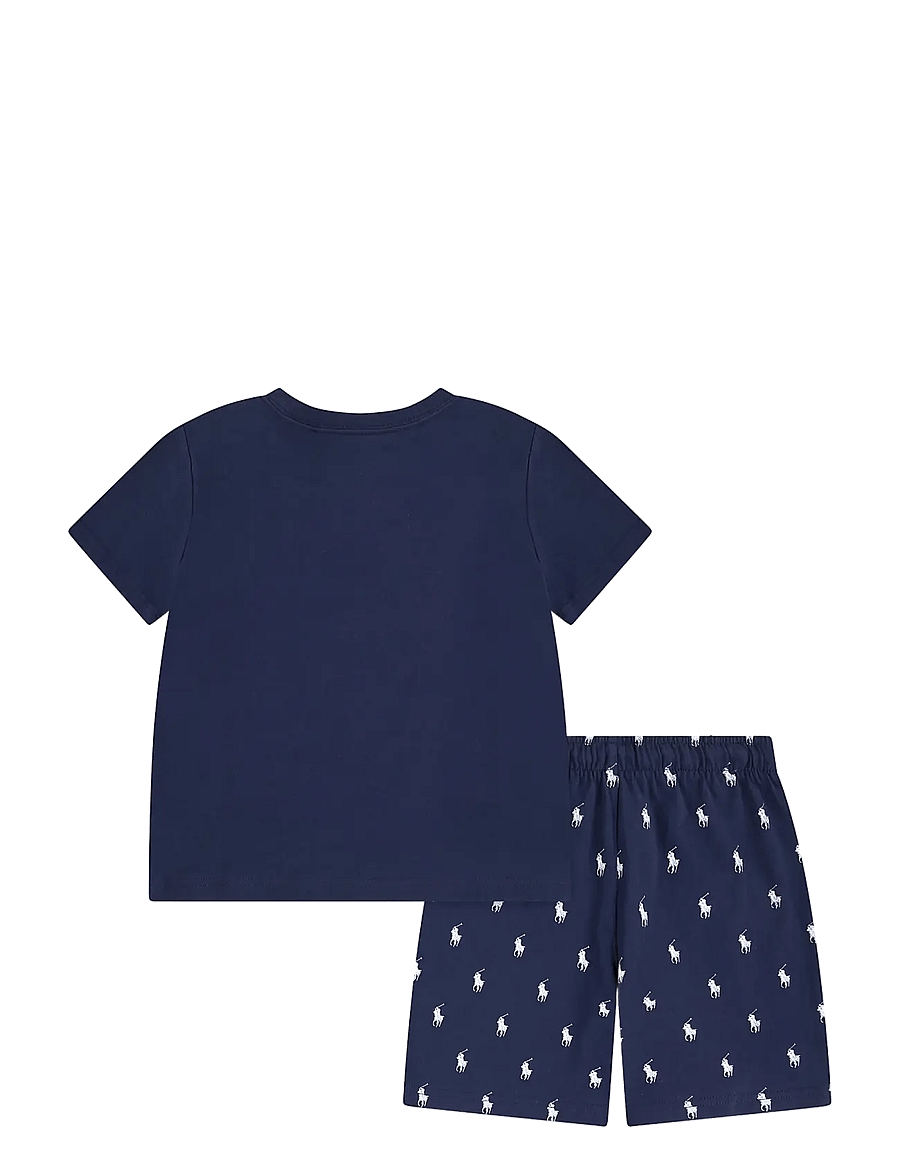 Ralph Lauren Kids - S5-SLEEPWEAR SHORT SET - blue - 1