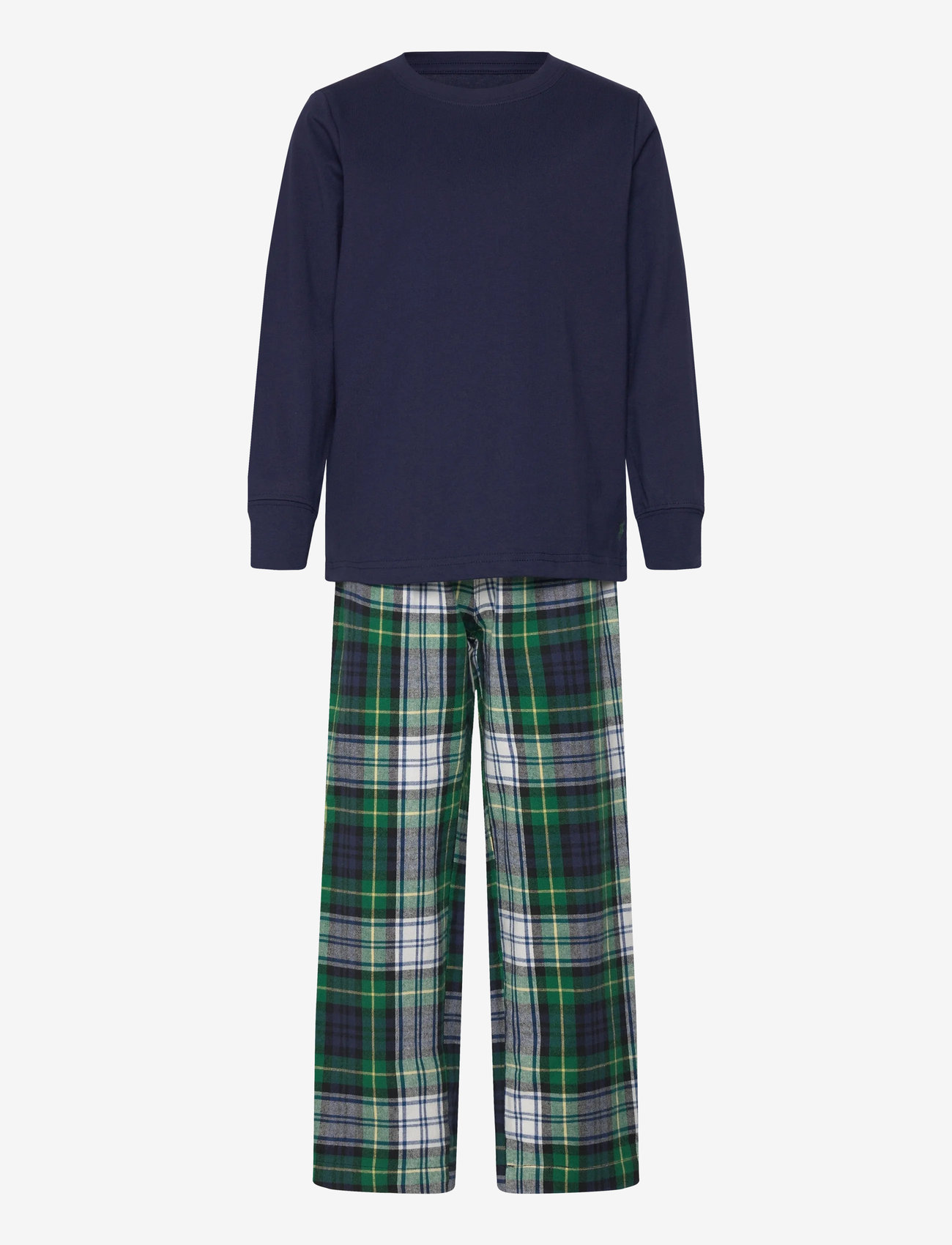 Ralph Lauren Kids - S6-SLEEPWEAR PANT SET - pyjamassæt - white gordon plaid - 0