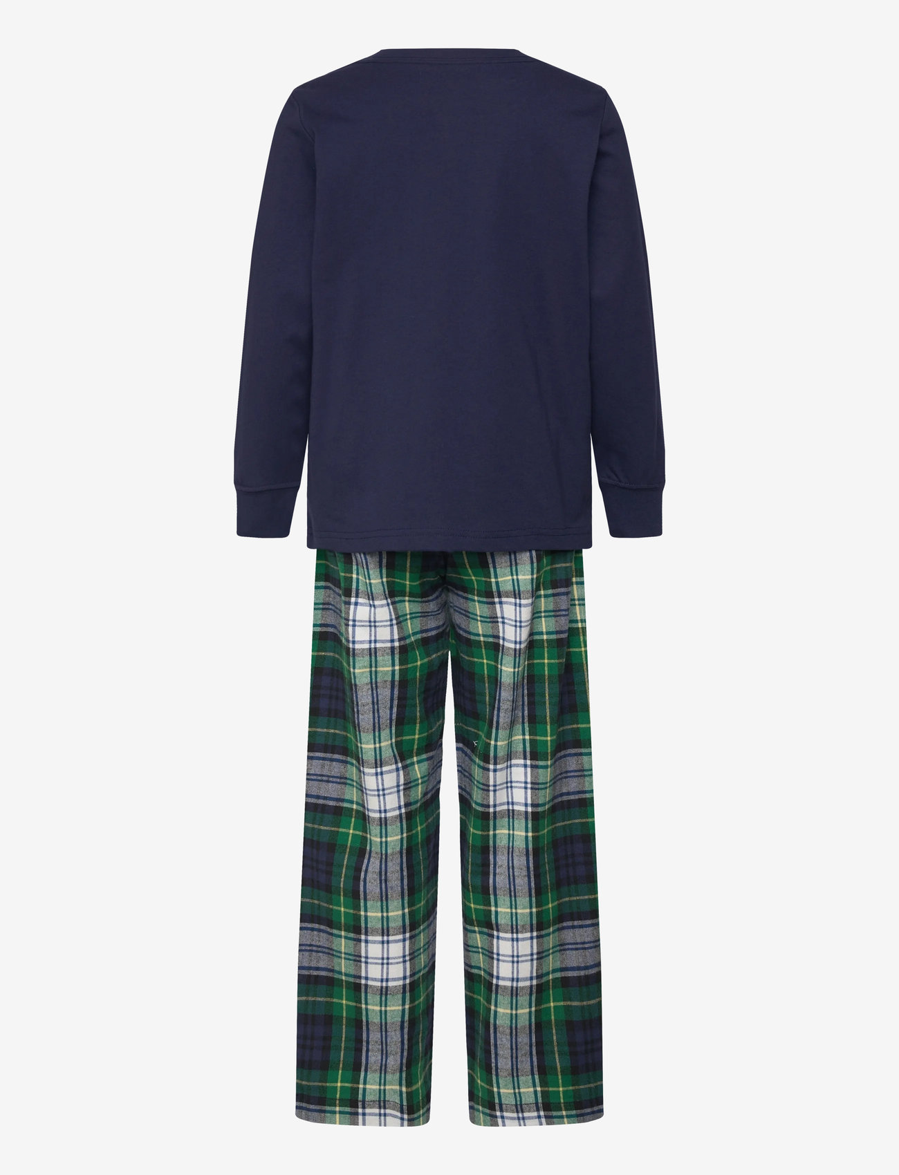 Ralph Lauren Kids - S6-SLEEPWEAR PANT SET - pyjamassæt - white gordon plaid - 1