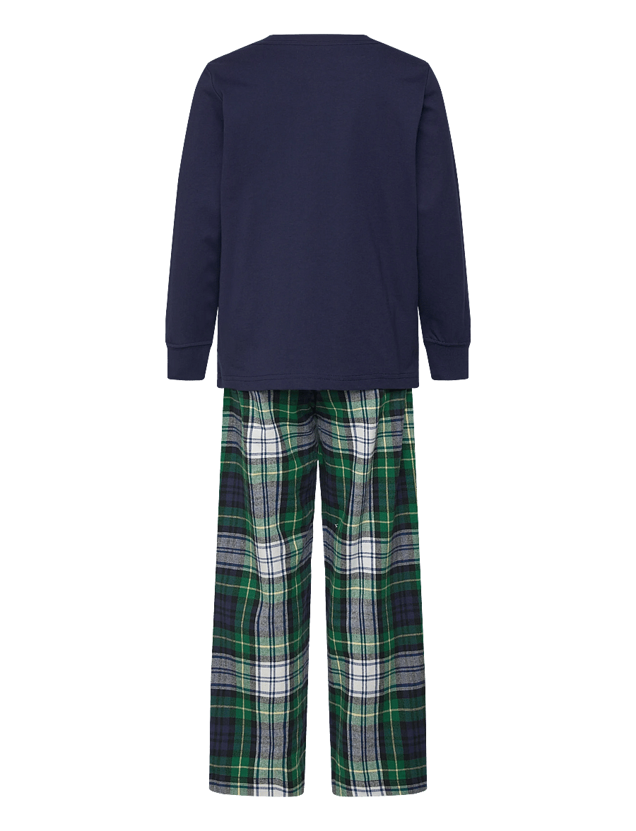 Ralph Lauren Kids - S6-SLEEPWEAR PANT SET - pyjama-sets - white gordon plaid - 1
