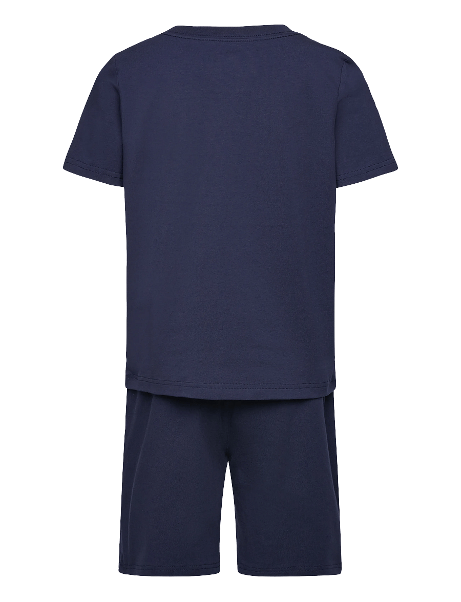 Ralph Lauren Kids - L4-LOUNGE SHORT SET - komplektid lühikeste varrukatega t-särgiga - newport navy - 1