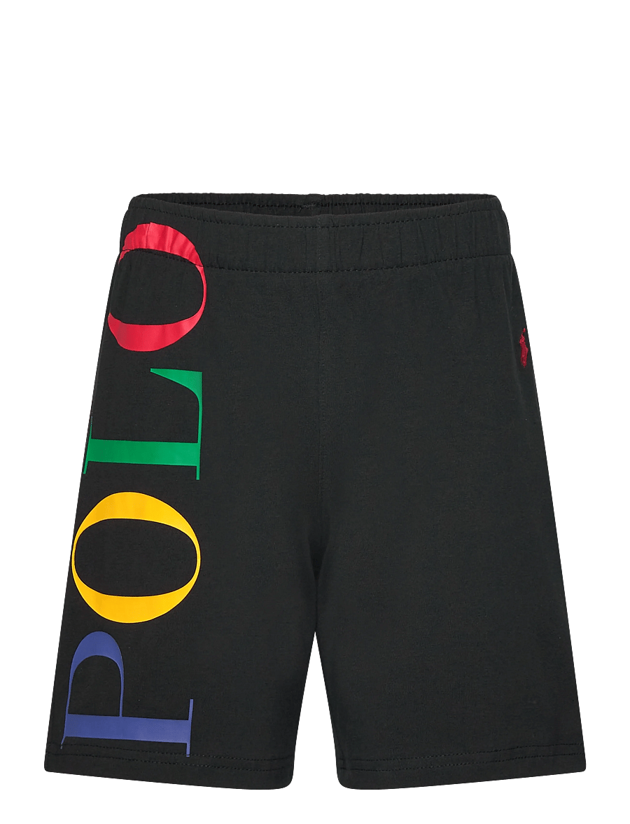 Ralph Lauren Kids - L4-LOUNGE SHORT SET - sæt med kortærmet t-shirt - polo black - 2
