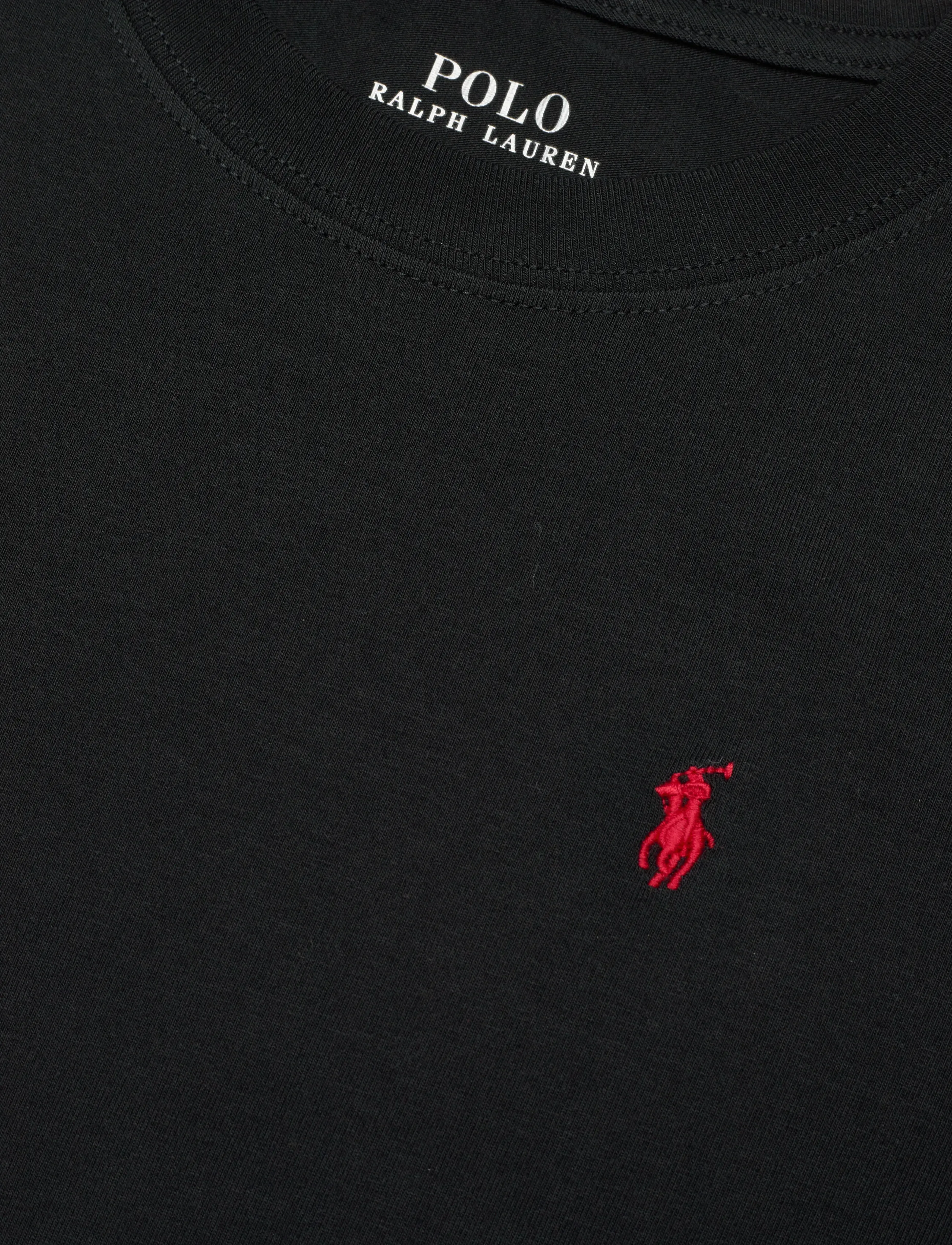 Ralph Lauren Kids - L4-LOUNGE SHORT SET - sæt med kortærmet t-shirt - polo black - 4