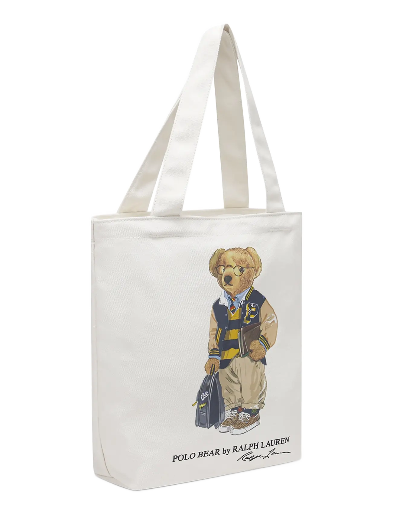 Ralph Lauren Kids - TD-TOTE BAG - tragetaschen & kleine taschen - natural canvas w/  navy - 2