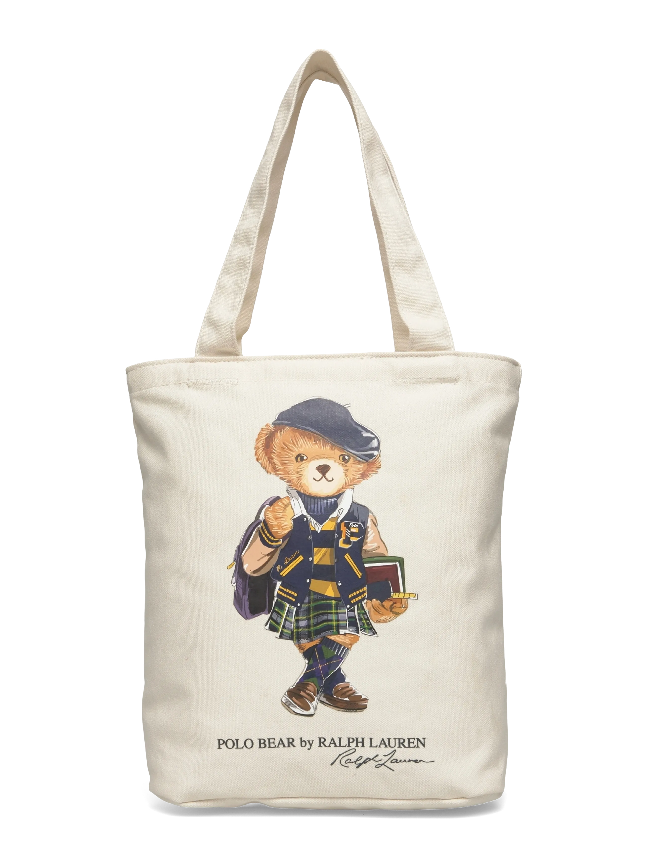 Ralph Lauren Kids Td-Tote Bag, 12.5 L, Cream, Tasker > Totes & Small Bags, Børn