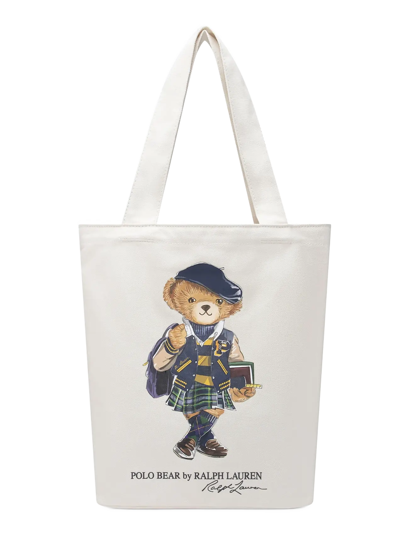 Ralph Lauren Kids Td-Tote Bag, Kinder, Tote Bag, Creme, Gr.12.5 L