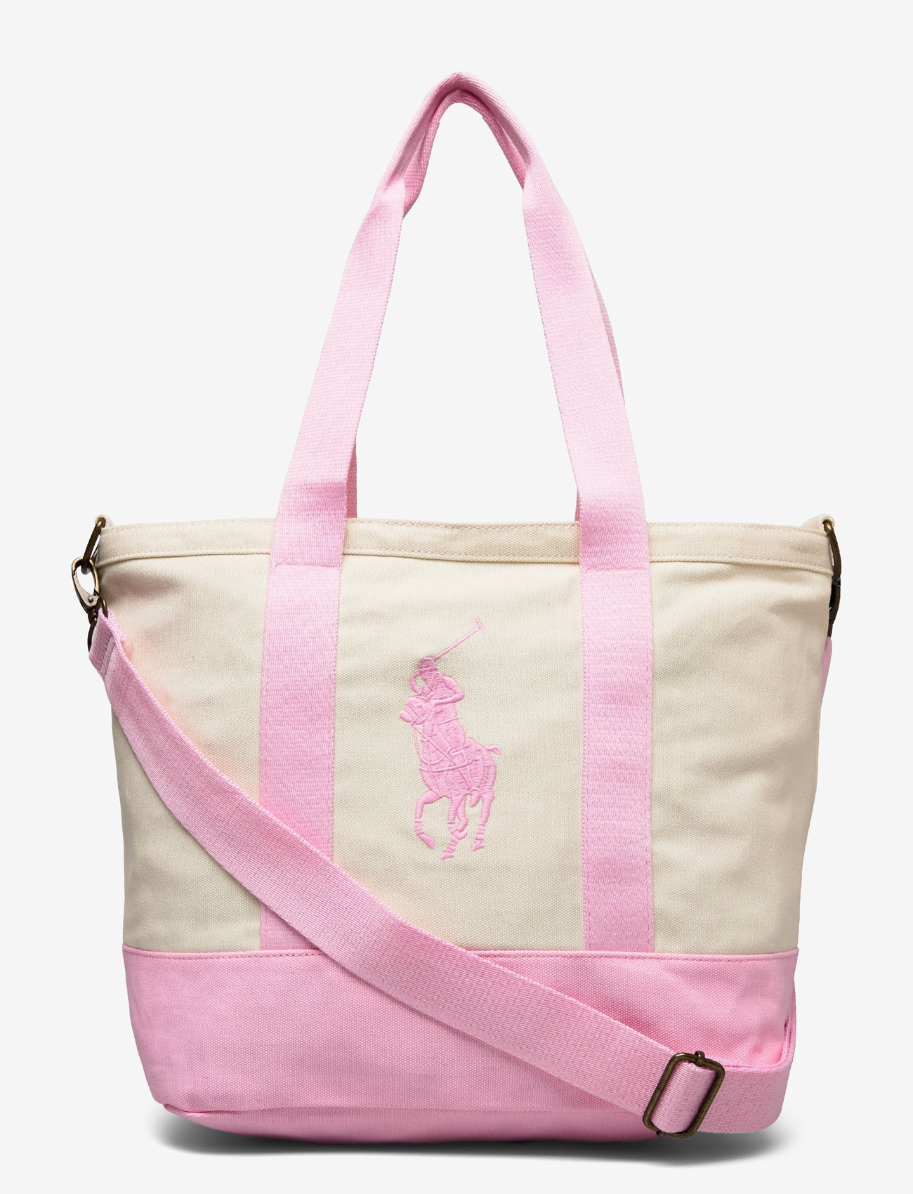 Ralph Lauren Kids - TD-TOTE BAG - totes & small bags - white / carmel pink - 0