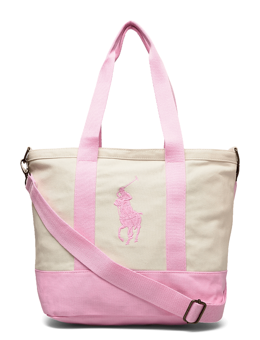 Ralph Lauren Kids - TD-TOTE BAG - totes & små tasker - white / carmel pink - 1