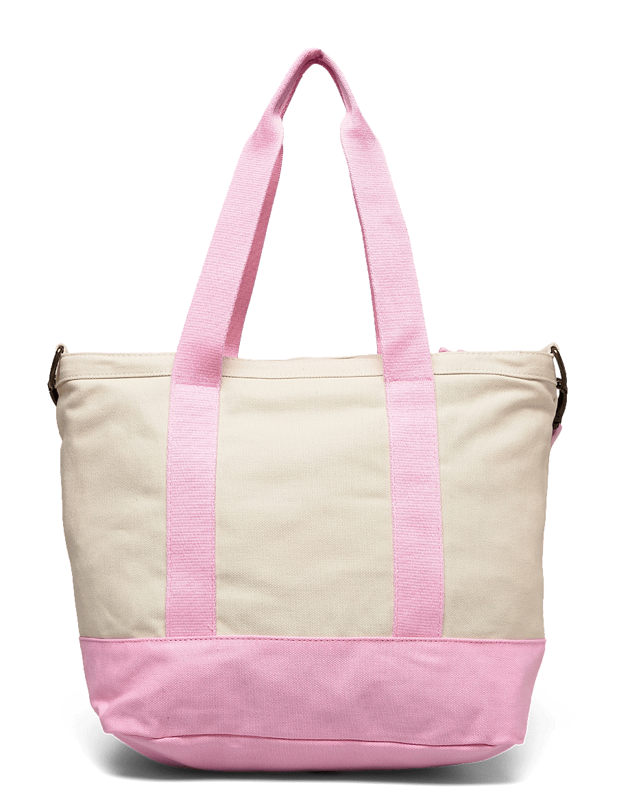 Ralph Lauren Kids - TD-TOTE BAG - totes & små tasker - white / carmel pink - 2