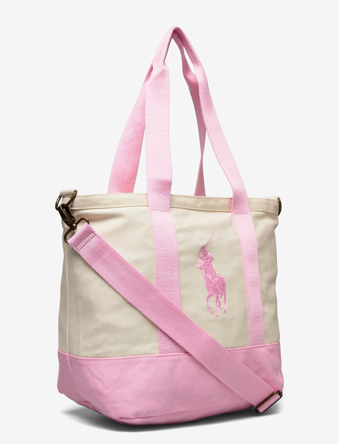Ralph Lauren Kids - TD-TOTE BAG - totes & small bags - white / carmel pink - 2