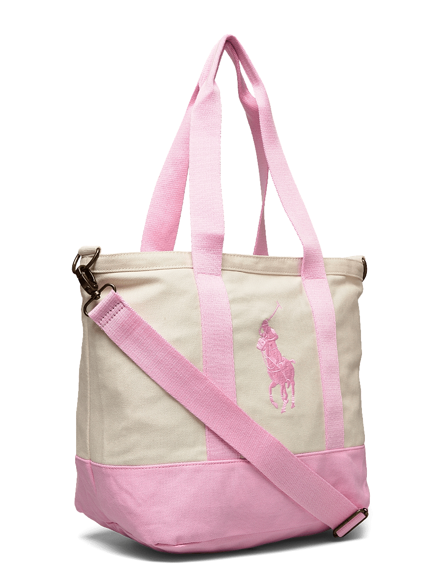 Ralph Lauren Kids - TD-TOTE BAG - totes & små tasker - white / carmel pink - 3