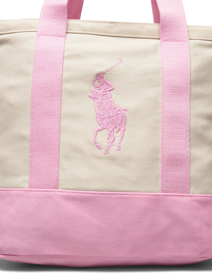 Ralph Lauren Kids - TD-TOTE BAG - totes & små tasker - white / carmel pink - 4