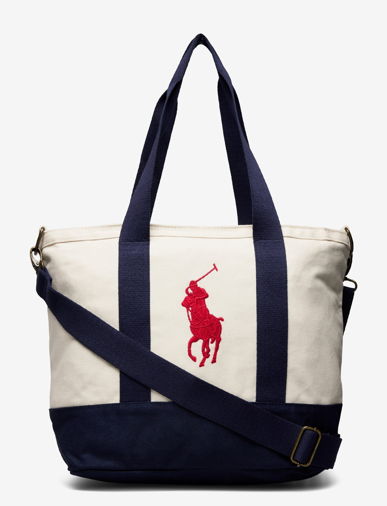 Ralph Lauren Kids - TD-TOTE BAG - tragetaschen & kleine taschen - white/newport navy - 0