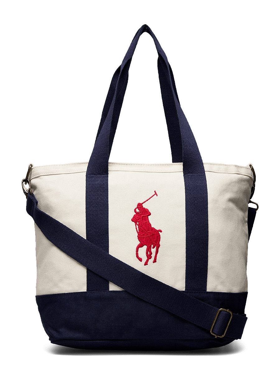 Ralph Lauren Kids - TD-TOTE BAG - tragetaschen & kleine taschen - white/newport navy - 1