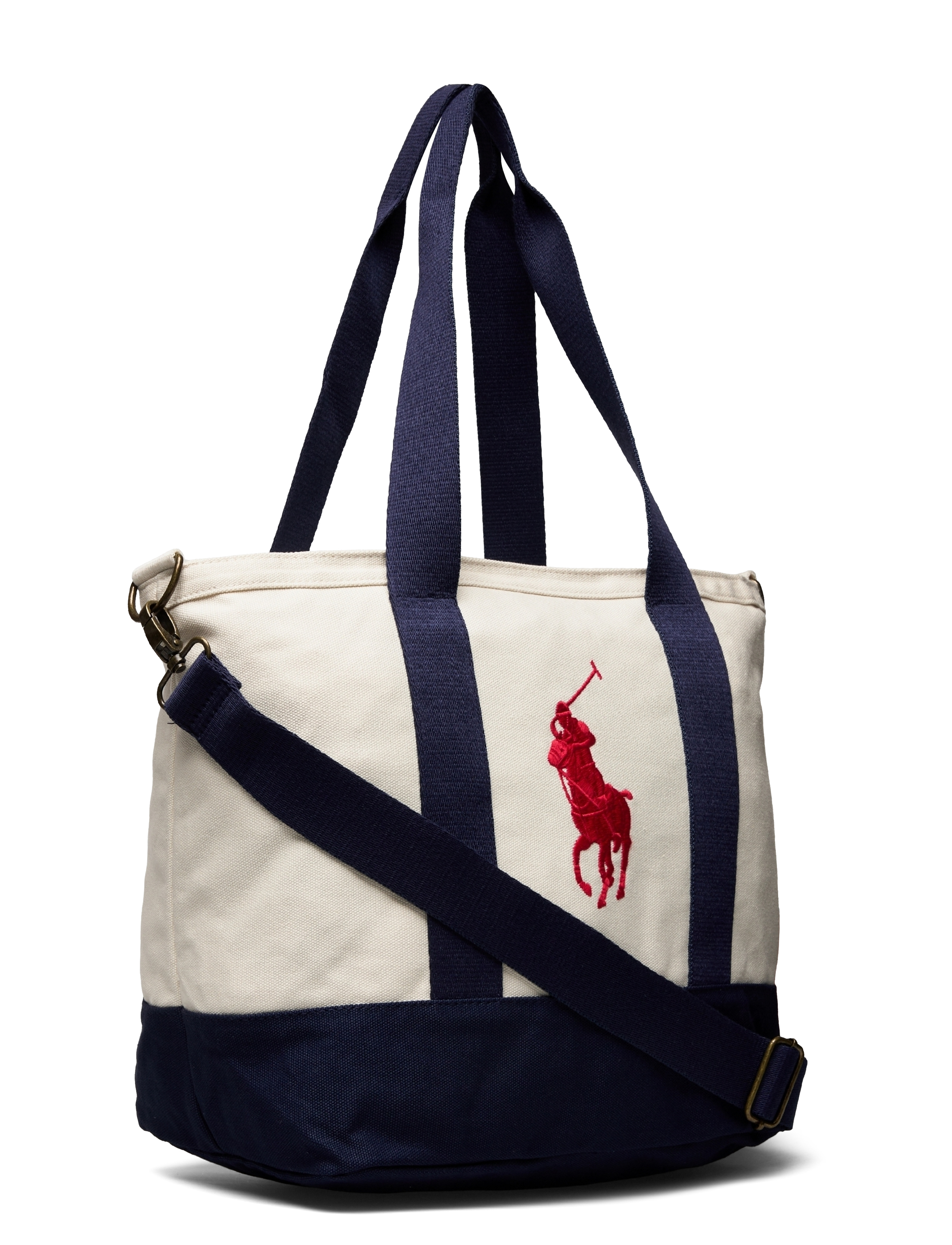 Ralph Lauren Kids - TD-TOTE BAG - totes & små tasker - white/newport navy - 2