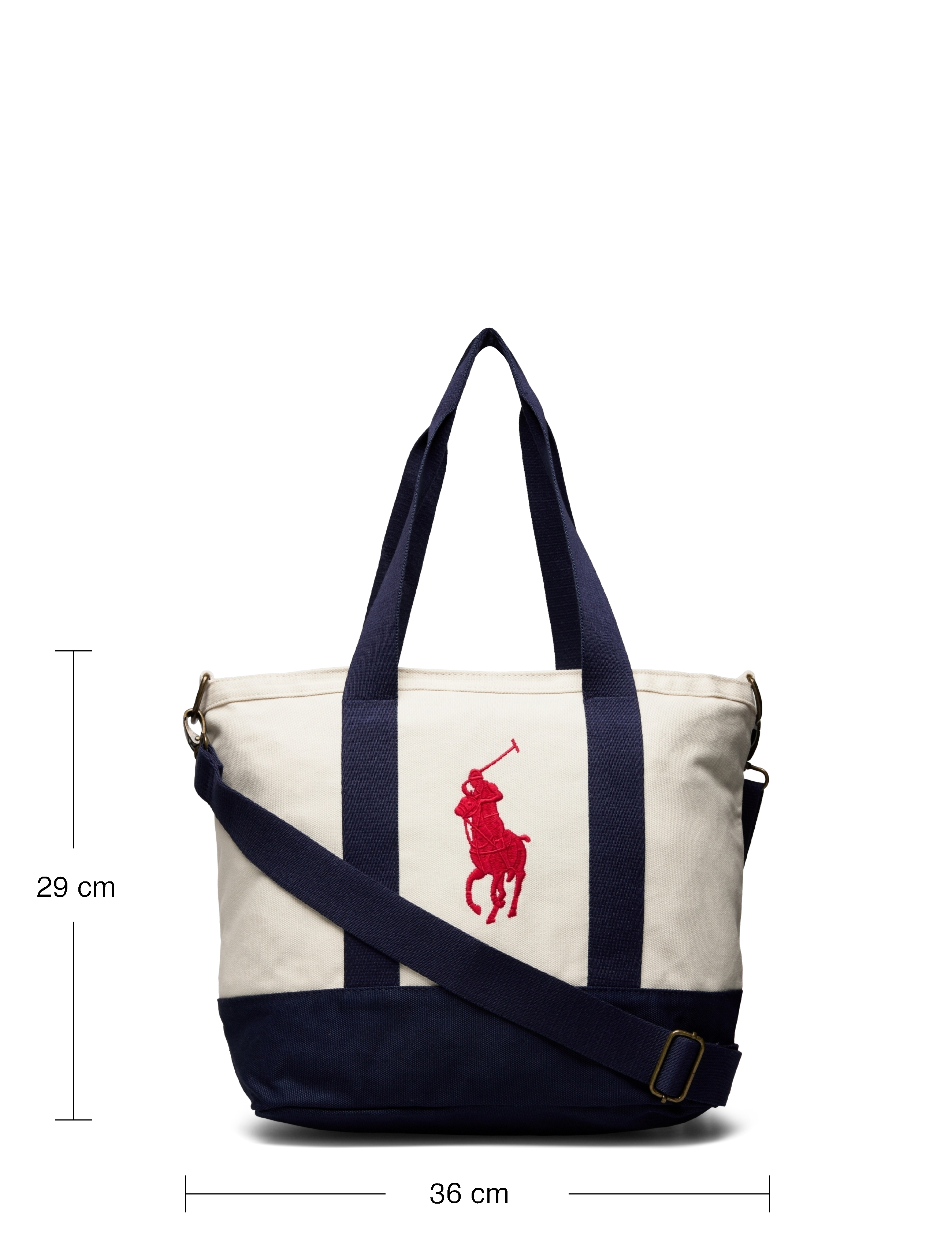 Ralph Lauren Kids - TD-TOTE BAG - totes & små tasker - white/newport navy - 5