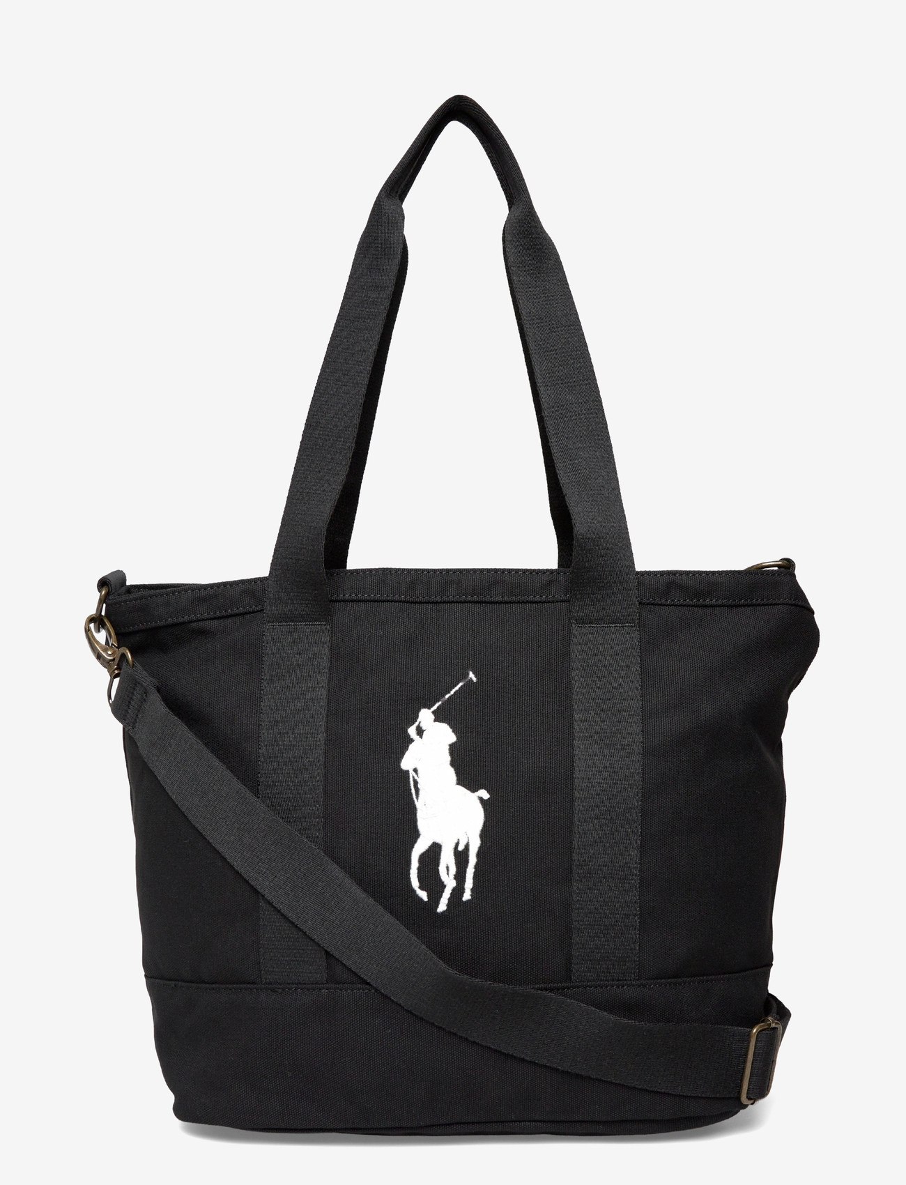 Ralph Lauren Kids - TD-TOTE BAG - tygpåsar & små väskor - white/polo black - 0