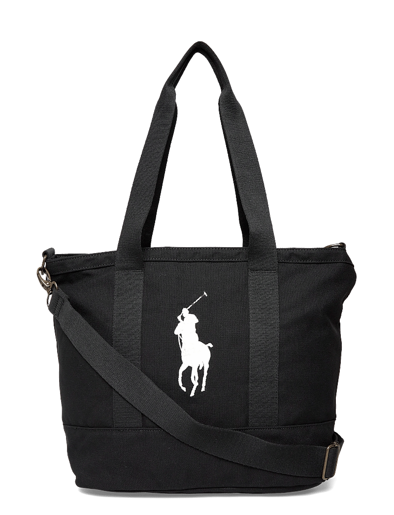 Ralph Lauren Kids - TD-TOTE BAG - tygpåsar & små väskor - white/polo black - 0