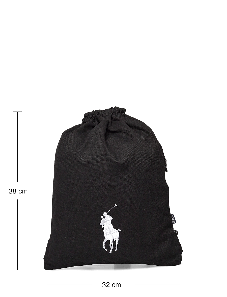 Ralph Lauren Kids - GS-GYM SACK - sportväskor - polo black - 3