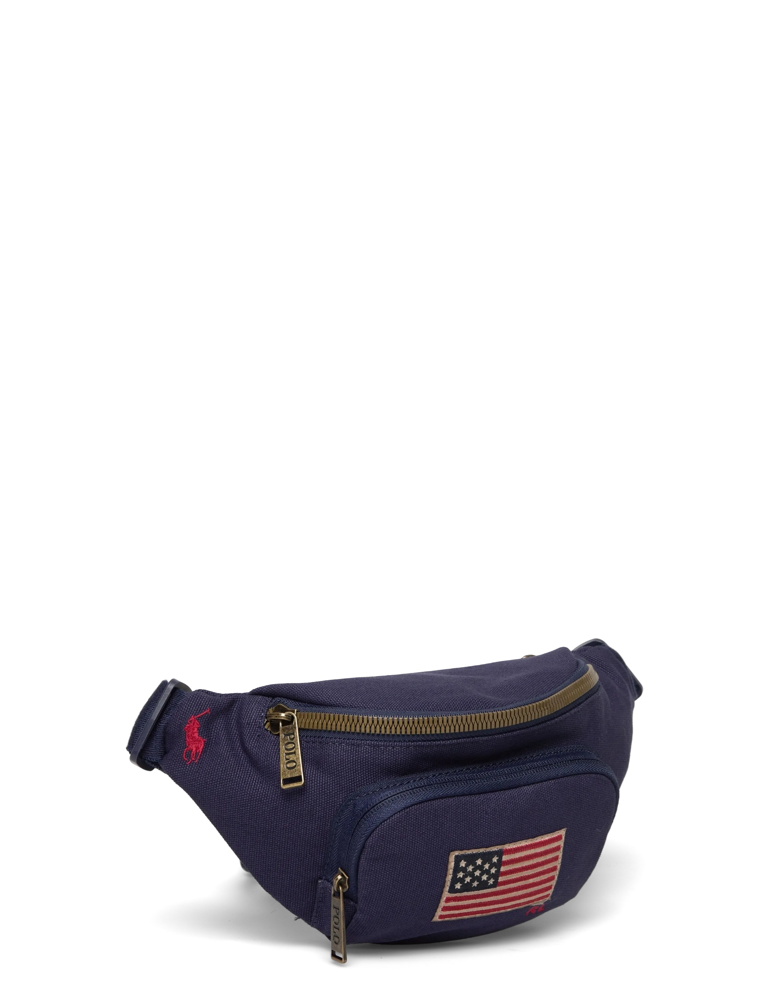 Ralph Lauren Kids - CB-CROSSBODY BAG - tygpåsar & små väskor - newport navy - 2