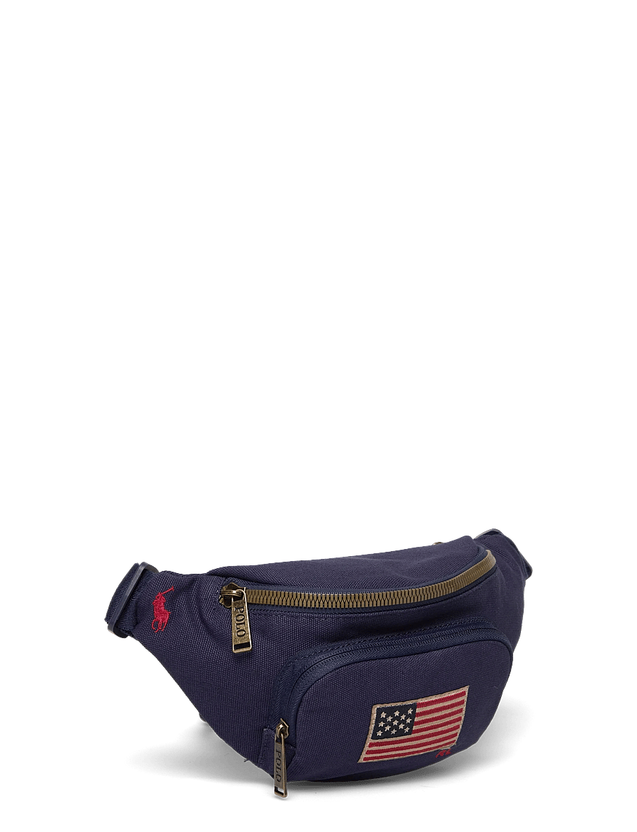Ralph Lauren Kids - CB-CROSSBODY BAG - tygpåsar & små väskor - newport navy - 2