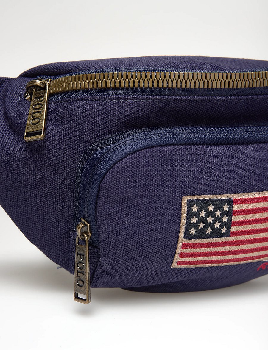 Ralph Lauren Kids - CB-CROSSBODY BAG - tygpåsar & små väskor - newport navy - 4