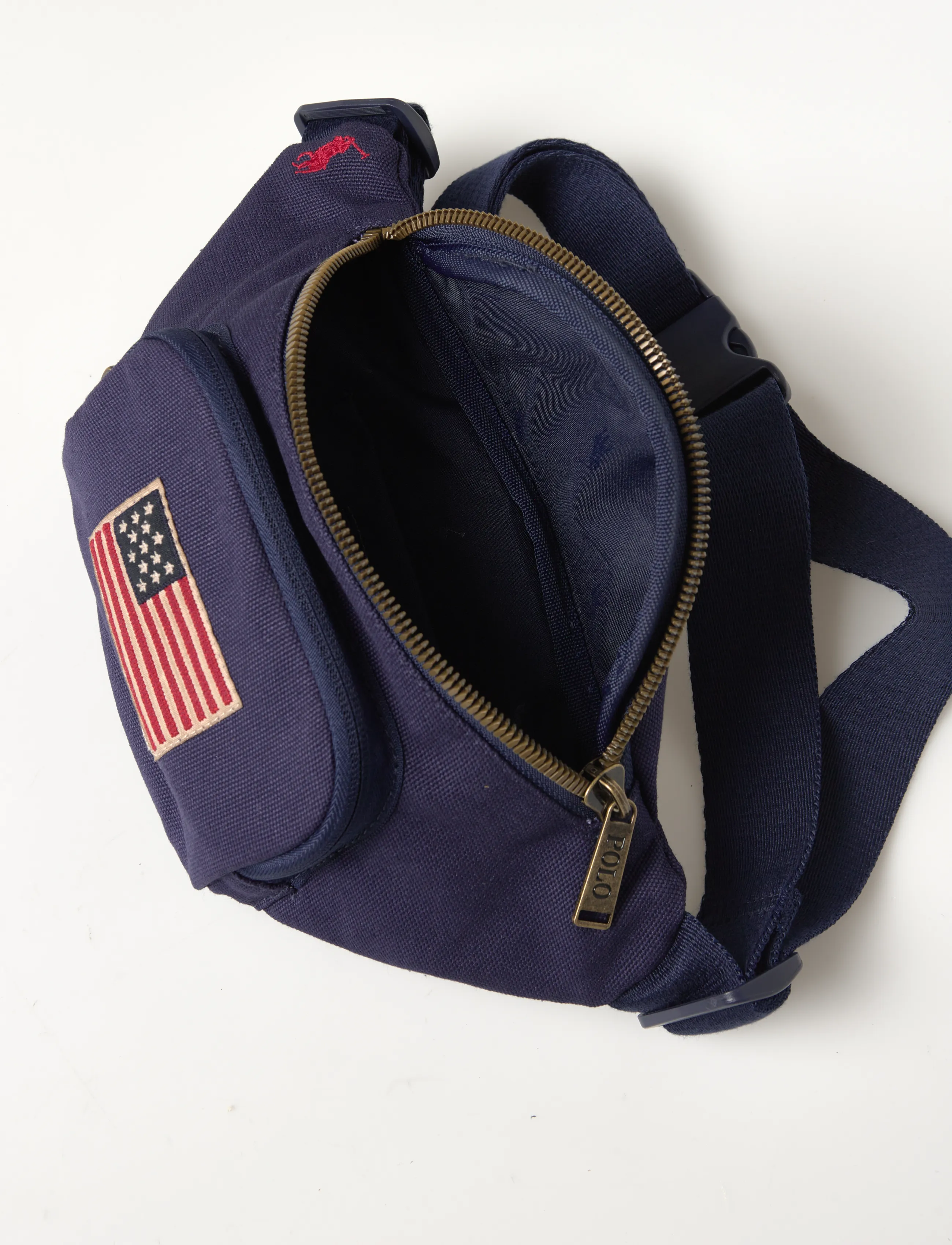 Ralph Lauren Kids - CB-CROSSBODY BAG - tygpåsar & små väskor - newport navy - 5