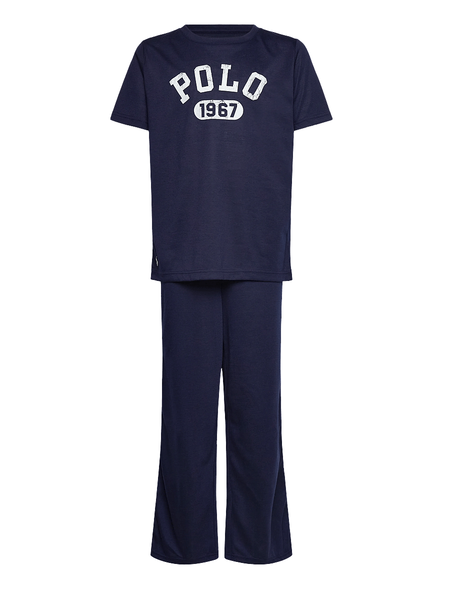 Ralph Lauren Kids - SL-SLEEPWEAR - pyjamassæt - blue - 0