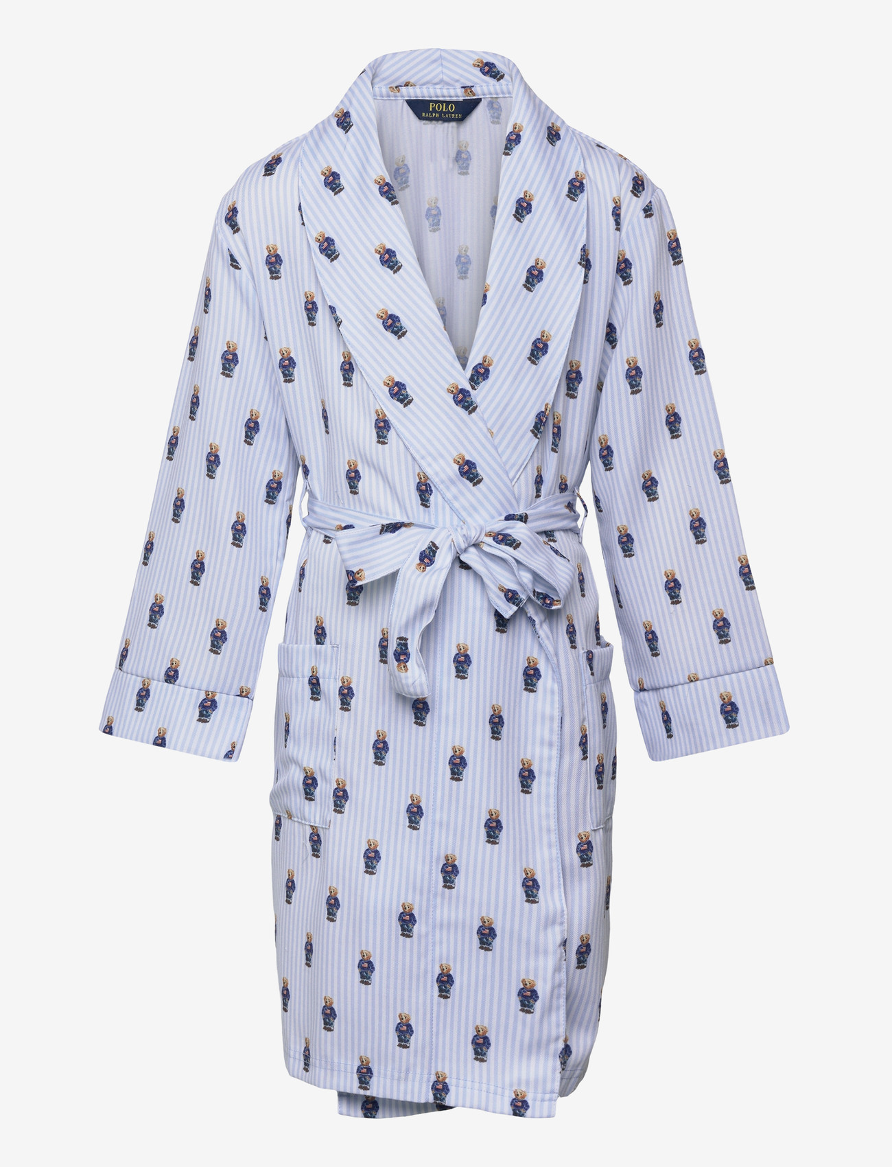 Ralph Lauren Kids - RLN BEAR ROBE - bathrobes - blue - 0