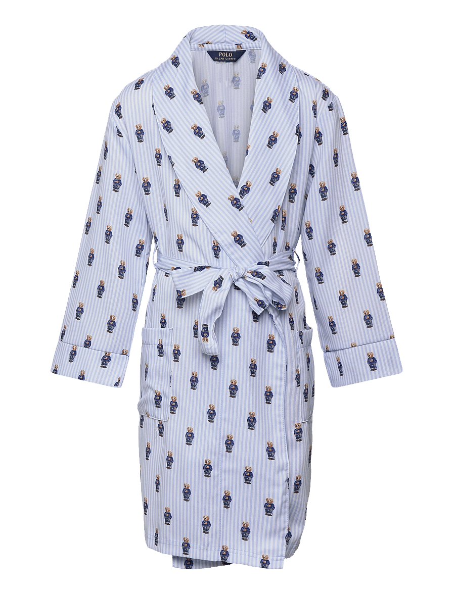 Ralph Lauren Kids - RLN BEAR ROBE - badekåber - blue - 0