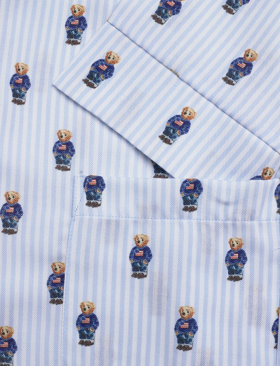 Ralph Lauren Kids - RLN BEAR ROBE - badekåber - blue - 3