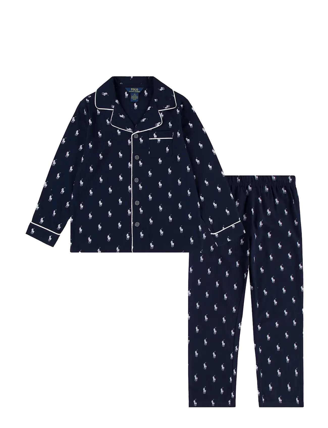 Ralph Lauren Kids S6-SLEEPWEAR PANT SET - Nachtwäsche - NEWPORT NAVY / navy