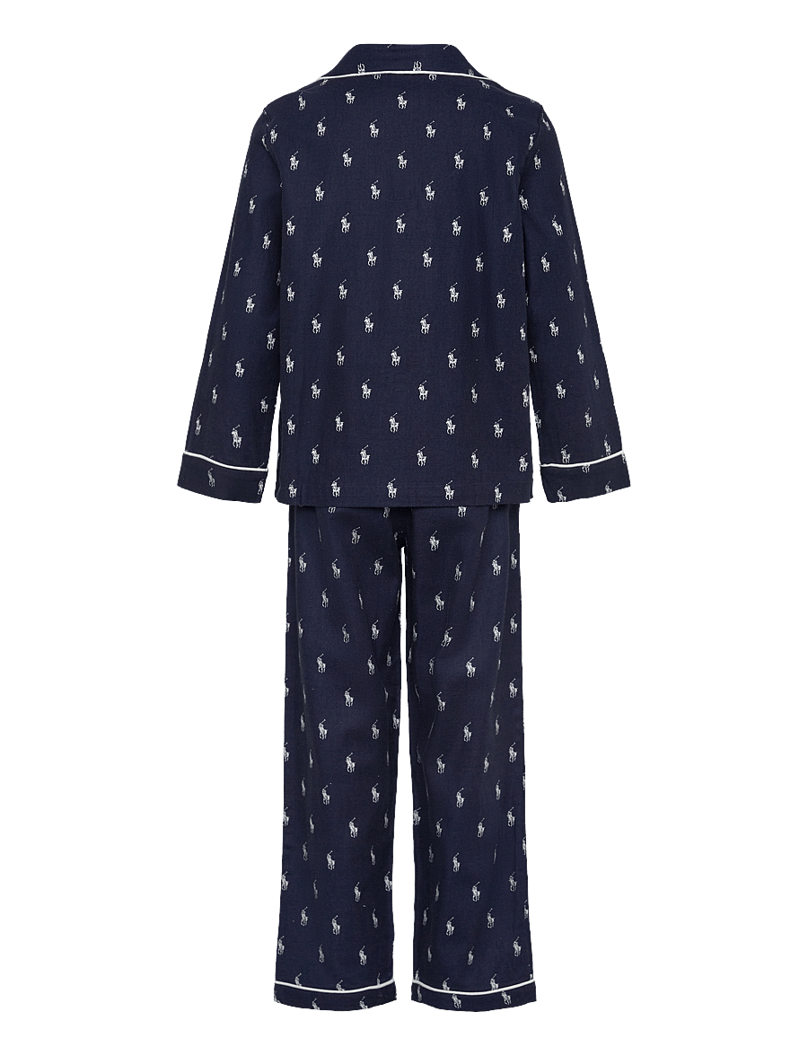 Ralph Lauren Kids - S6-SLEEPWEAR PANT SET - pyjama-sets - newport navy - 1