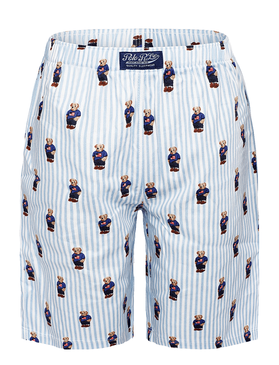 Ralph Lauren Kids - S5-SLEEPWEAR SHORT SET - pyjama-sets - white / elite blue - 2