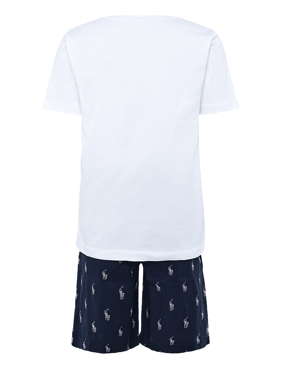 Ralph Lauren Kids - S5-SLEEPWEAR SHORT SET - pyjama-sets - blue - 1