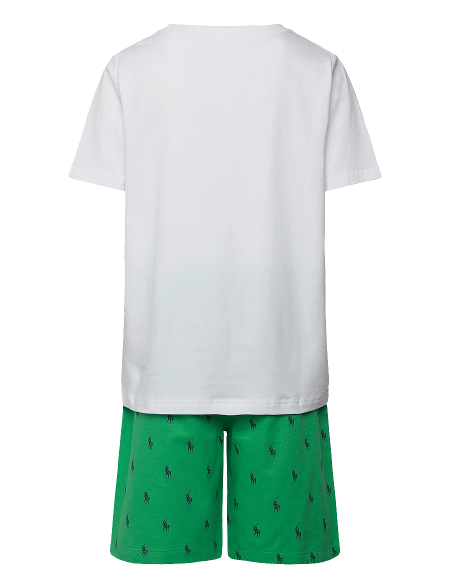 Ralph Lauren Kids - S5-SLEEPWEAR SHORT SET - pyjama-sets - green - 1