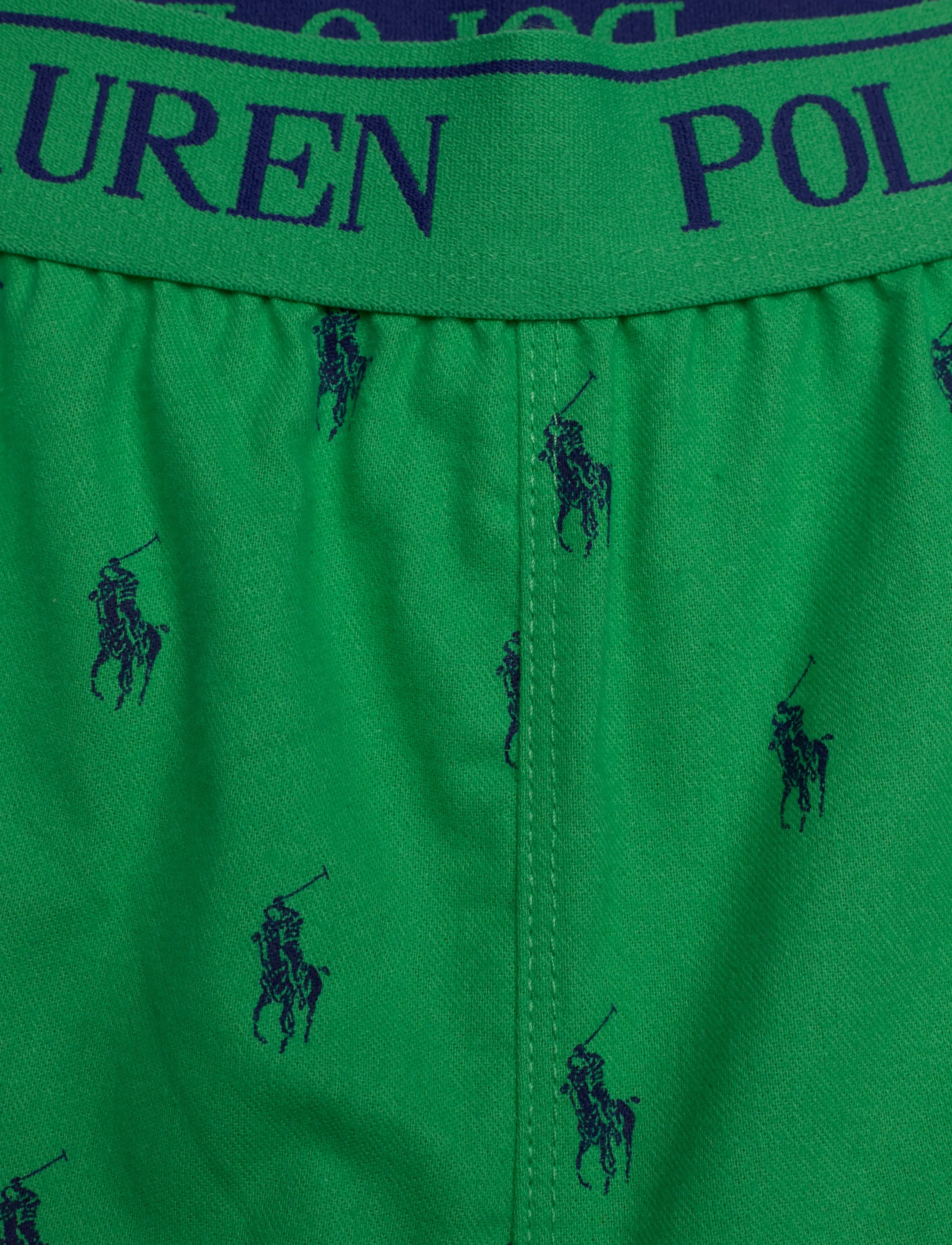 Ralph Lauren Kids - S5-SLEEPWEAR SHORT SET - sets with short-sleeved t-shirt - green - 5