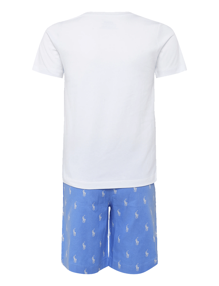 Ralph Lauren Kids - S5-SLEEPWEAR SHORT SET - pyjama-sets - harbor island blue - 1