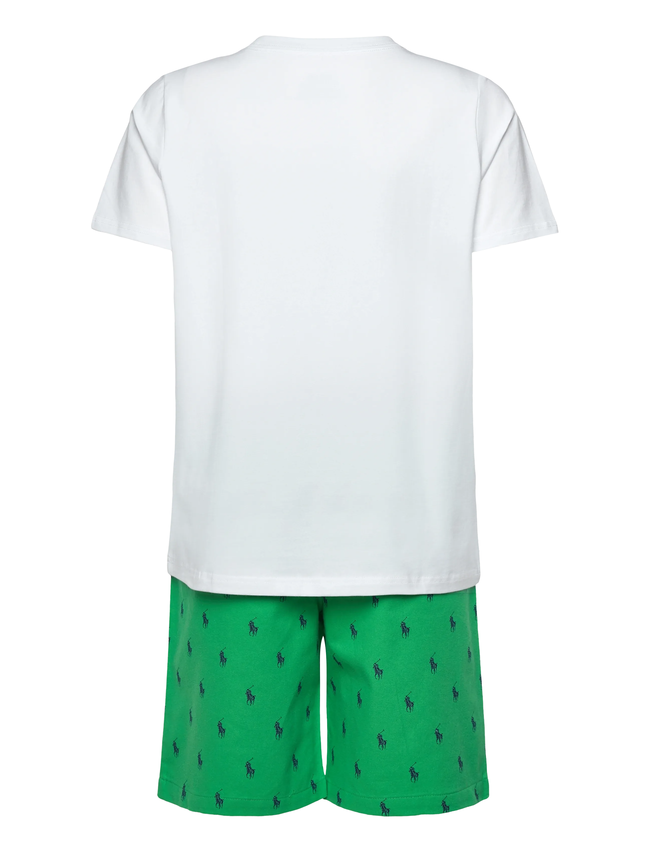 Ralph Lauren Kids - S5-SLEEPWEAR SHORT SET - ensembles avec t-shirt à manches courtes - polo vineyard green - 1