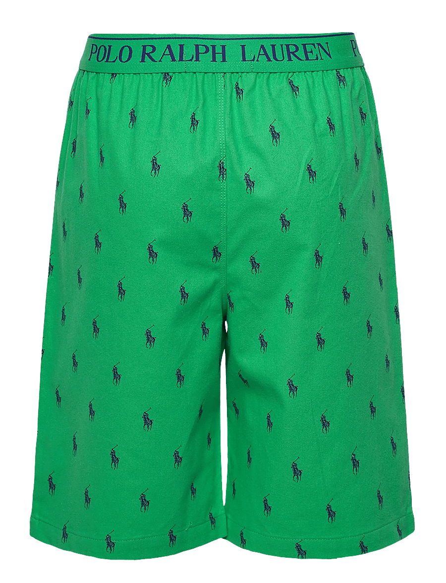 Ralph Lauren Kids - S5-SLEEPWEAR SHORT SET - pyjama-sets - polo vineyard green - 3