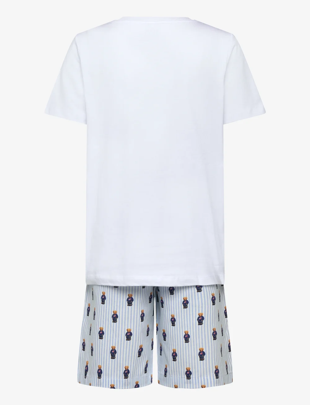 Ralph Lauren Kids - S5-SLEEPWEAR SHORT SET - pyjama-sets - white / elite blue - 1