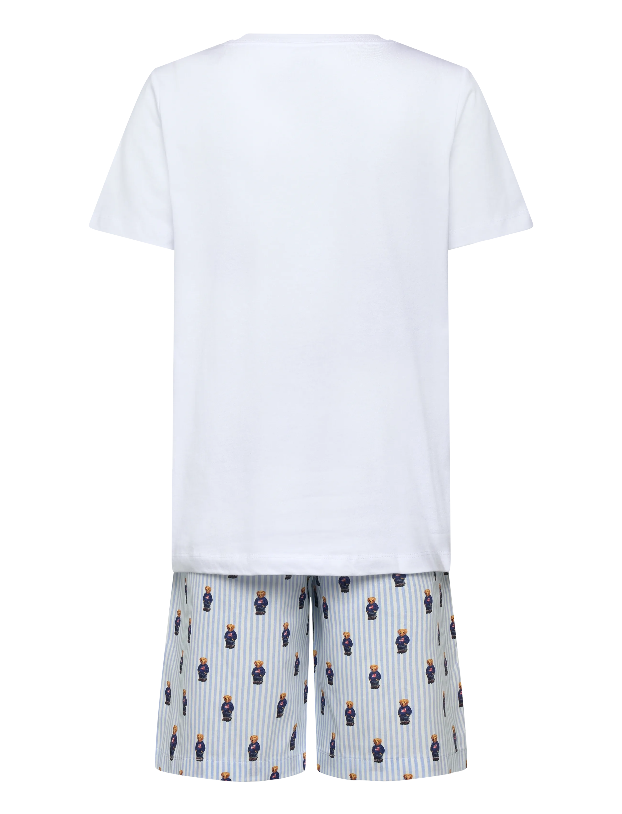 Ralph Lauren Kids - S5-SLEEPWEAR SHORT SET - ensembles - white / elite blue - 1