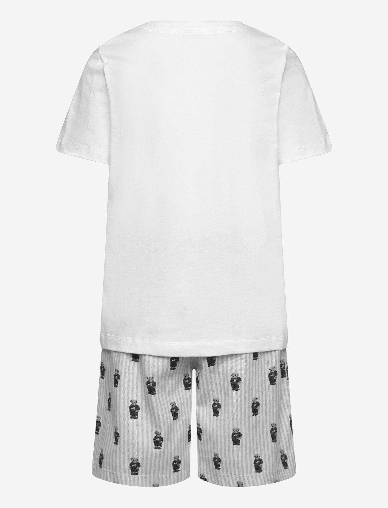 Ralph Lauren Kids - S5-SLEEPWEAR SHORT SET - pyjama-sets - white / elite blue - 1
