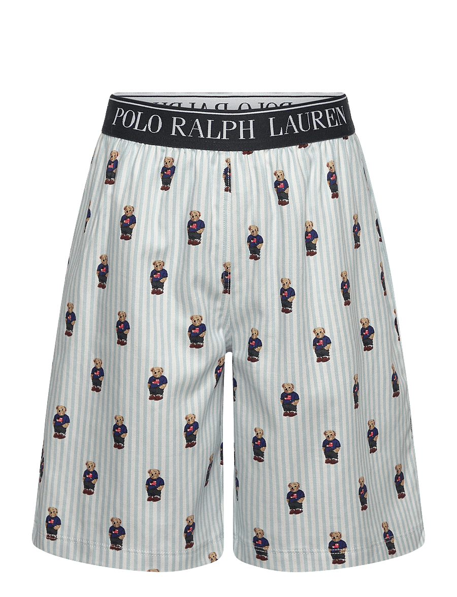 Ralph Lauren Kids - S5-SLEEPWEAR SHORT SET - pyjamassæt - white / elite blue - 2